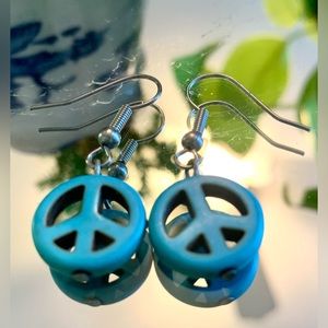 Peace Sign Earrings